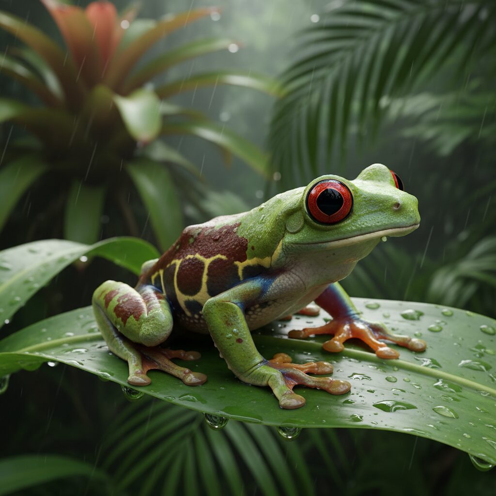 découvrez comment et pourquoi la grenouille aux yeux rouges peut changer de couleur, un fascinant mécanisme d'adaptation et de camouflage dans son environnement naturel.