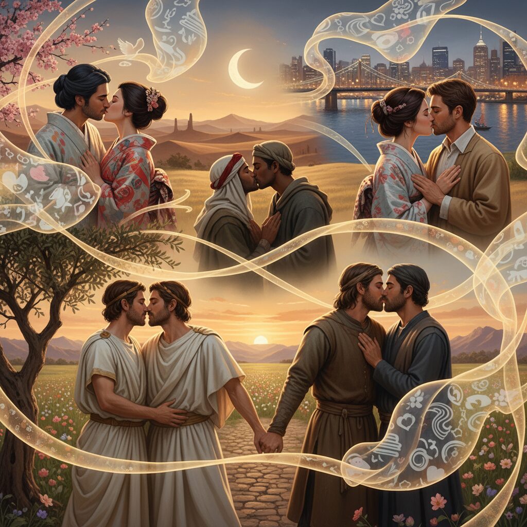 découvrez l'évolution historique et culturelle du baiser, devenu un geste universel d'affection à travers les siècles et les civilisations.