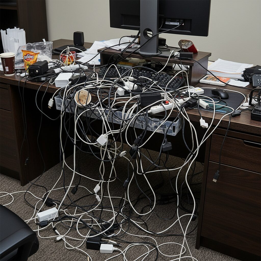découvrez 5 habitudes simples pour organiser vos câbles facilement et éviter le désordre sans stress.