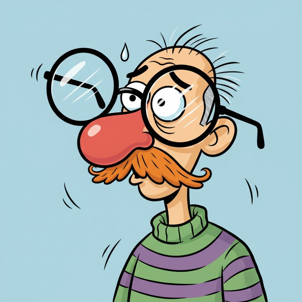 découvrez l'histoire drôle et vraie des lunettes qui tombent tout le temps, une aventure pleine d'humour et de moments inattendus.