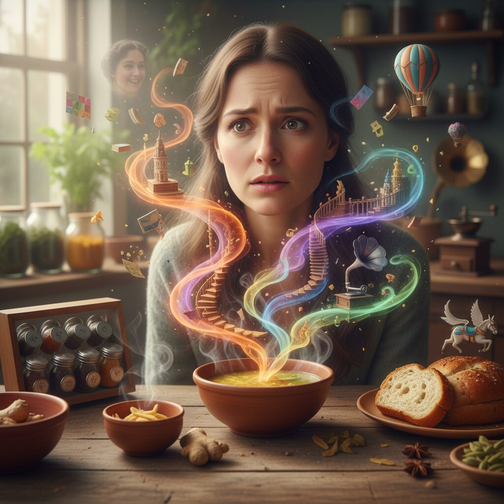 découvrez pourquoi certaines odeurs alimentaires peuvent déclencher des souvenirs étranges et surprenants, et explorez le lien mystérieux entre les parfums et la mémoire.