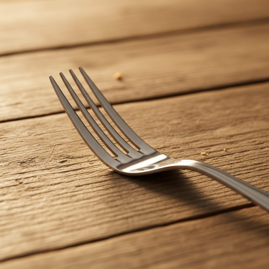 découvrez l'histoire et la raison surprenante derrière la conception de la fourchette à quatre pointes, un ustensile essentiel de notre quotidien.