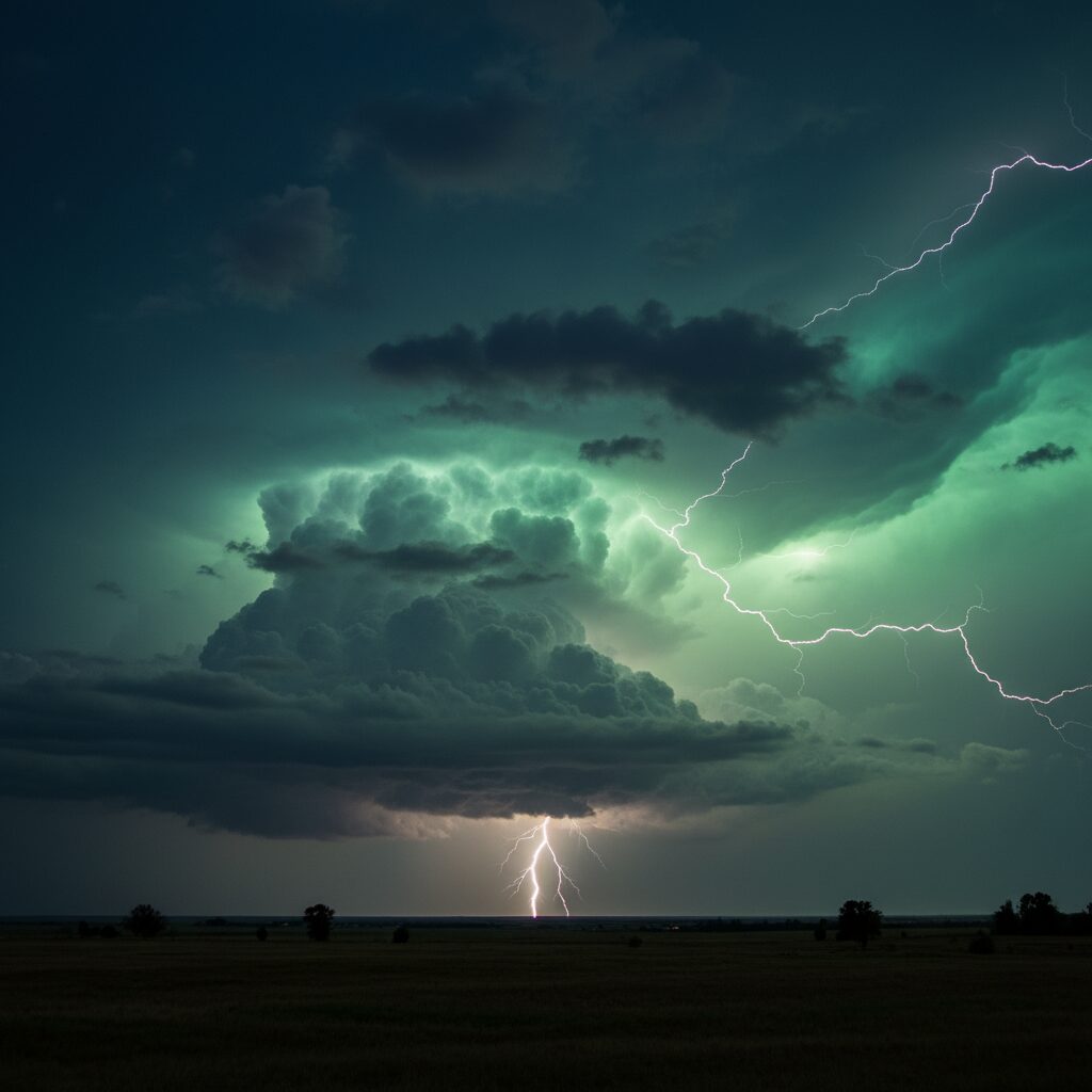 découvrez pourquoi le ciel peut parfois prendre une teinte verte lors d'un orage et les phénomènes météorologiques qui expliquent ce phénomène fascinant.