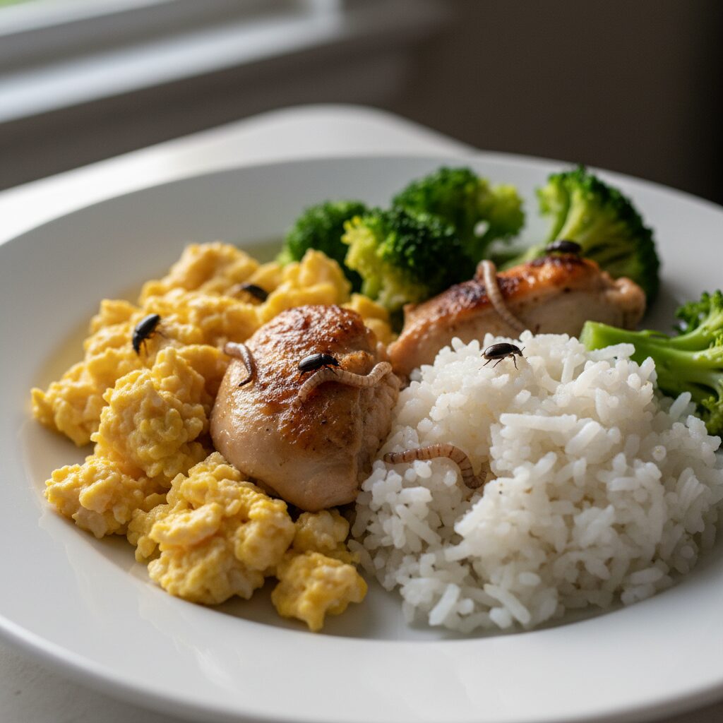 découvrez pourquoi il est important d'éviter les aliments qui bougent dans votre assiette et les risques sanitaires associés à leur consommation.