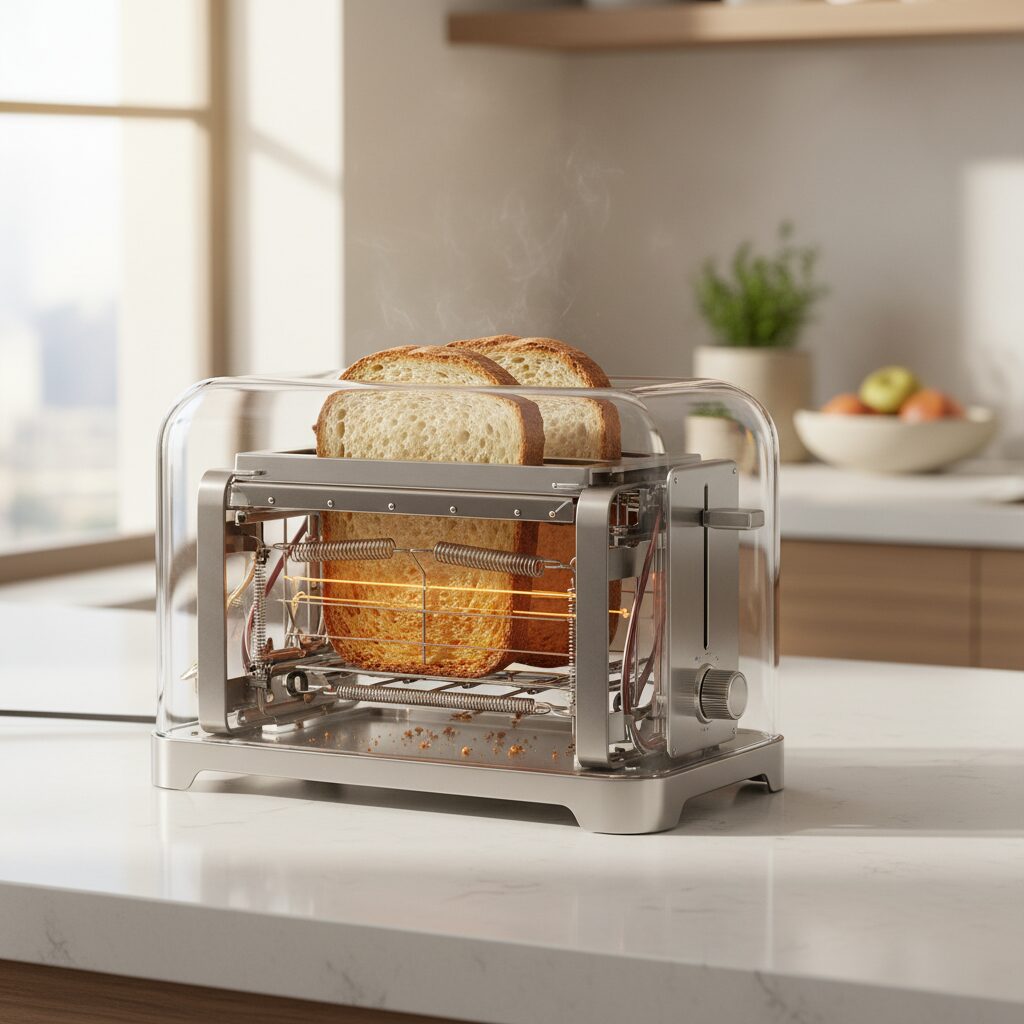 découvrez pourquoi l’idée d’un grille-pain transparent surprend et suscite autant de débats. une innovation étonnante qui repense la cuisson du pain sous un tout nouveau jour.