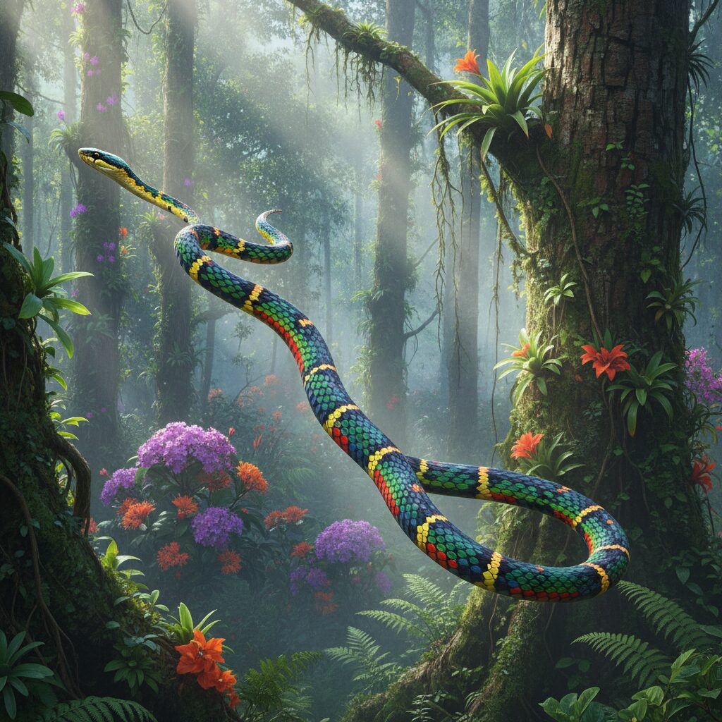 découvrez le lézard planeur étonnant qui défie les lois de la nature en 's'envolant' comme un serpent. plongez dans ce phénomène fascinant et surprenant !