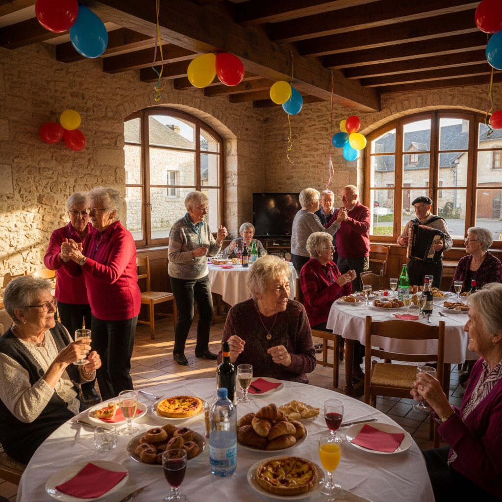 découvrez comment une fête insolite a transformé la maison de retraite d'un village du tarn, apportant joie et réconfort aux résidents.