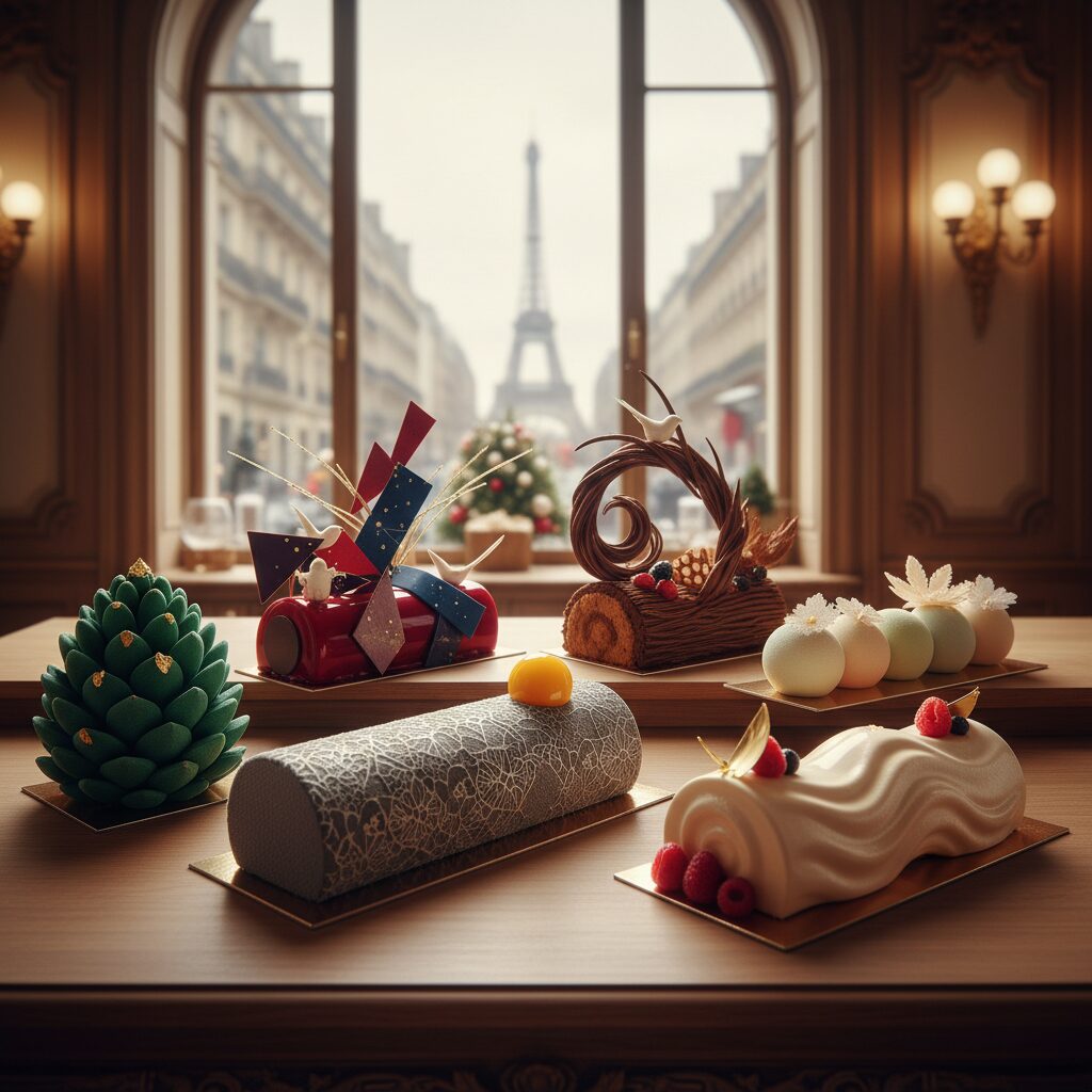 découvrez notre sélection exclusive des bûches de noël 2025 les plus originales à paris, alliant créativité et saveurs inédites pour des fêtes gourmandes inoubliables.