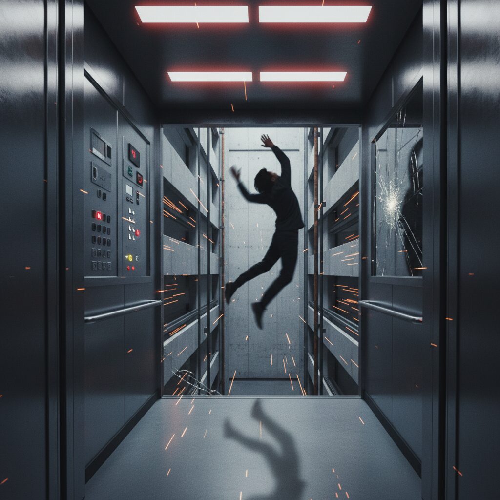 découvrez si sauter dans un ascenseur en chute libre peut réellement éviter un crash et les vérités scientifiques derrière cette idée.