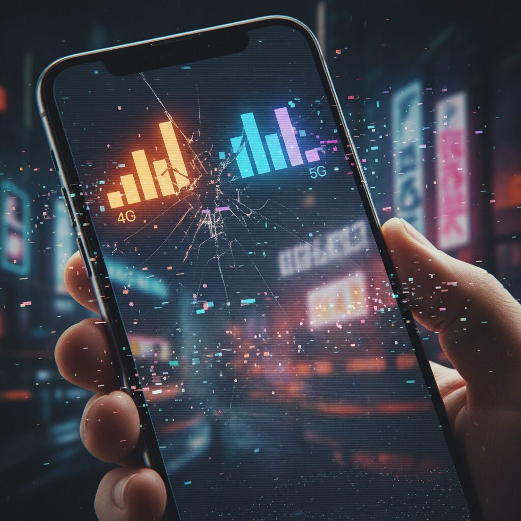 découvrez pourquoi votre connexion internet peut parfois échouer malgré les barres pleines et le sigle 4g/5g, et comment résoudre ces problèmes courants.