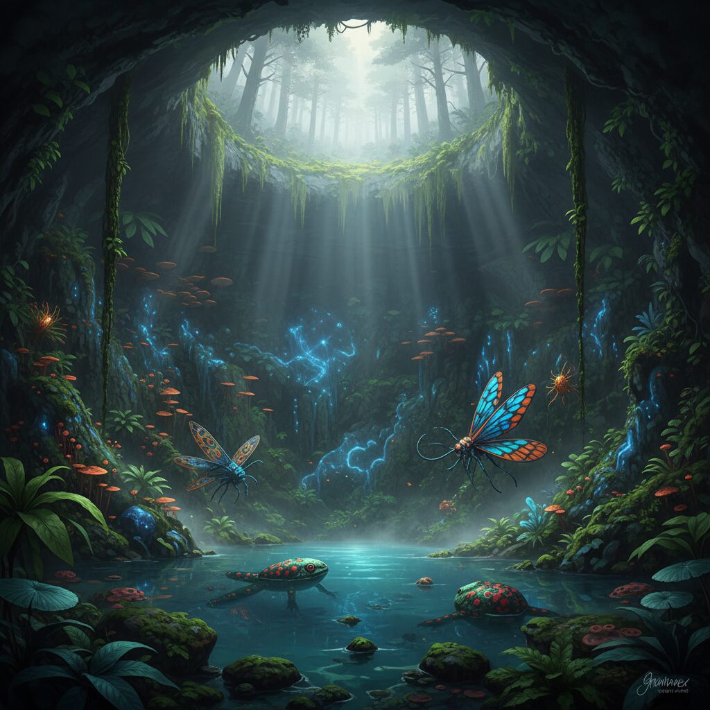 découvrez un gouffre isolé en chine où des espèces inconnues et surprenantes ont été découvertes, révélant un écosystème unique et mystérieux.