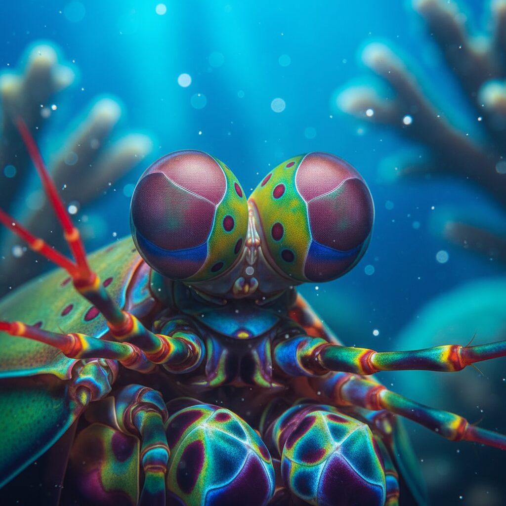 découvrez la crevette détective, un incroyable crustacé capable de percevoir des couleurs invisibles à l'œil humain, révélant un monde secret sous-marin fascinant.