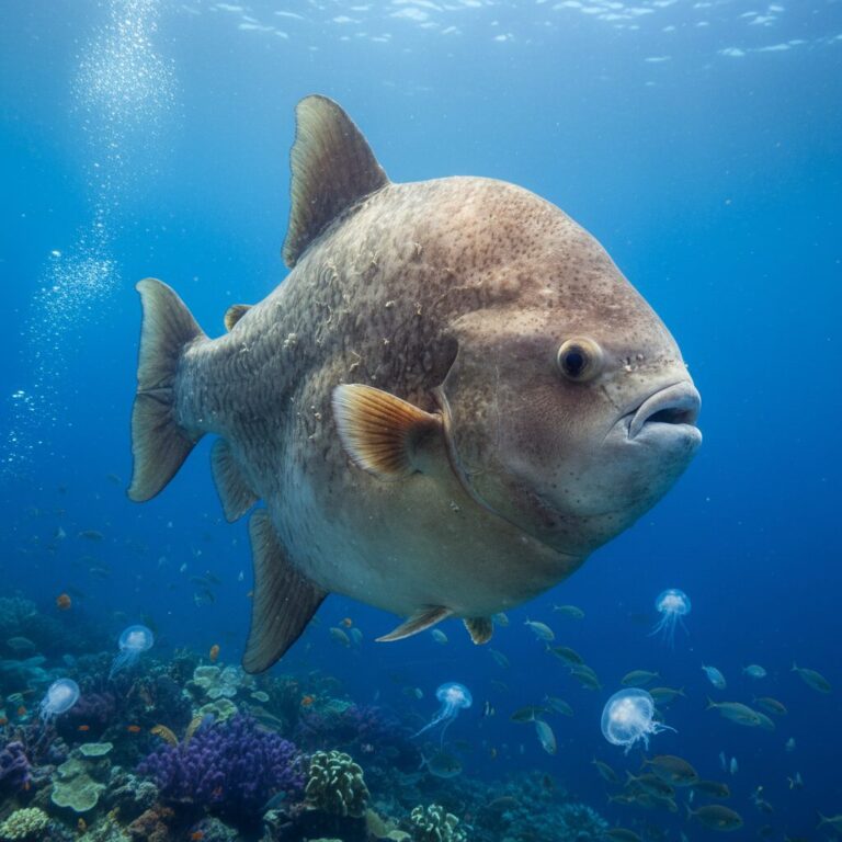Poisson Geant Poisson-lune : géant étonnant des mers dévoilé