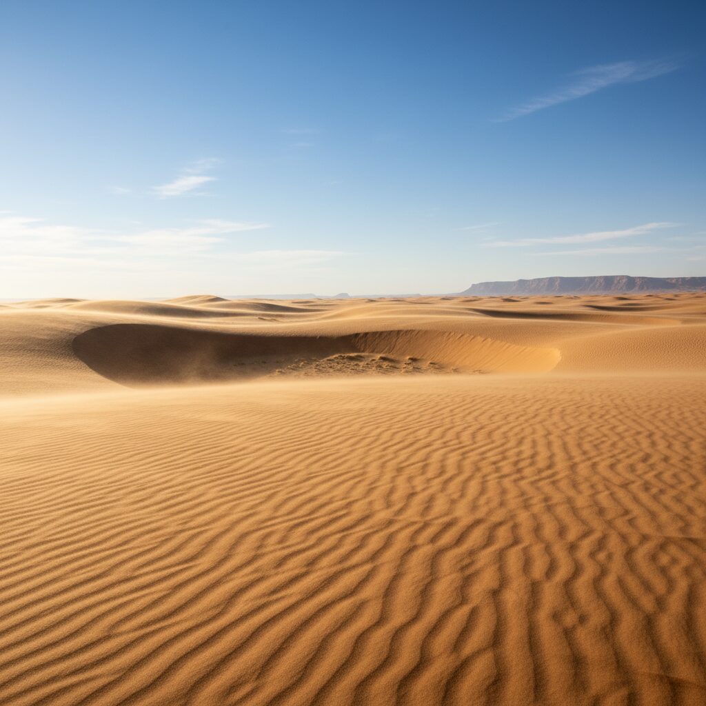 découvrez comment les dunes désertiques peuvent se déplacer sur plusieurs kilomètres grâce aux forces du vent et aux caractéristiques du sable.
