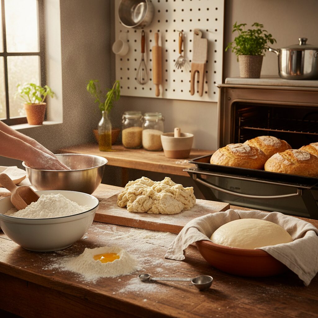 découvrez comment la farine joue un rôle essentiel dans la transformation de la pâte en un gâteau moelleux et délicieux, en apportant structure et texture parfaites.