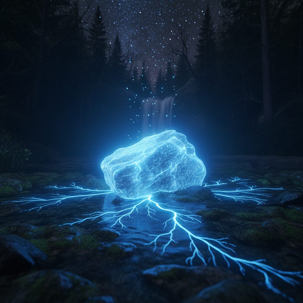 découvrez comment certaines roches peuvent produire de la lumière lorsqu'elles entrent en contact avec l'eau, un phénomène naturel fascinant expliqué en détail.