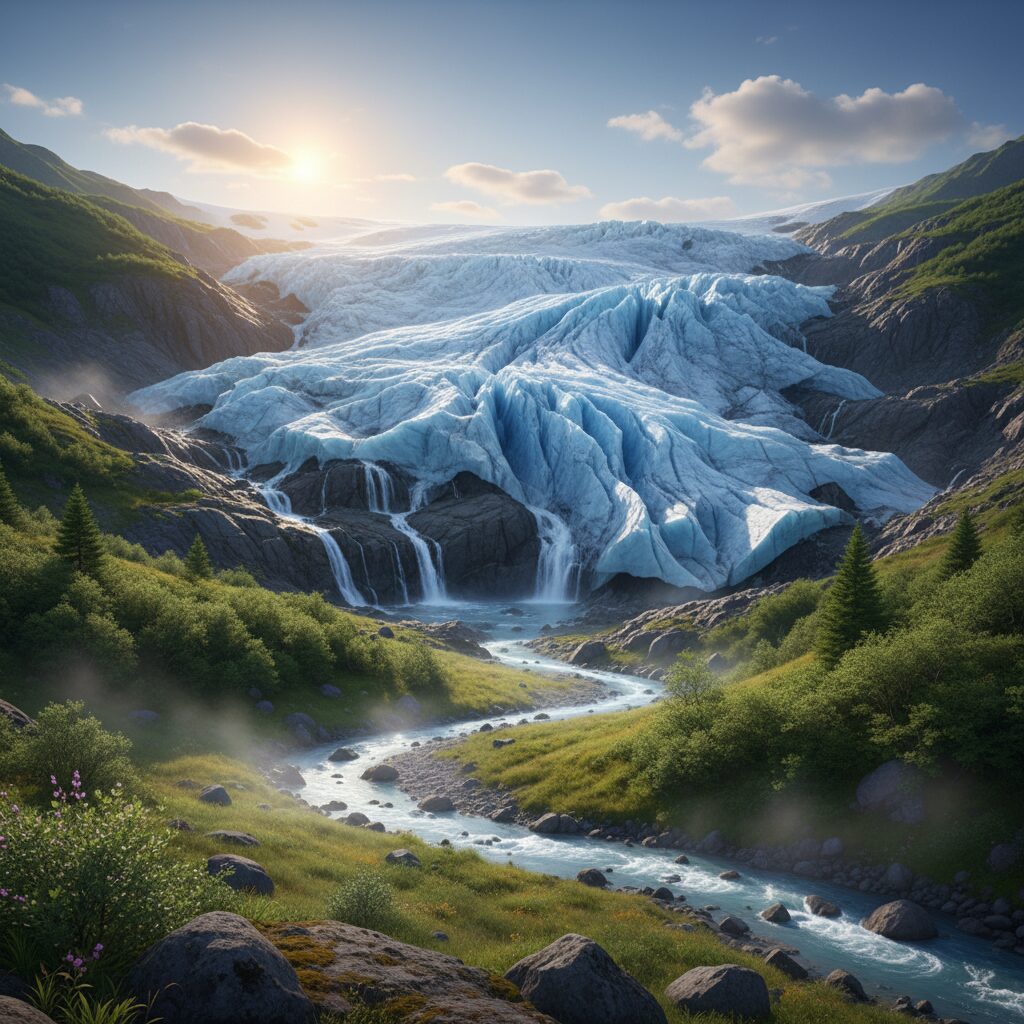 découvrez pourquoi les glaciers fondent lentement même sous des températures élevées, en explorant les mécanismes naturels qui ralentissent leur fonte malgré le réchauffement climatique.