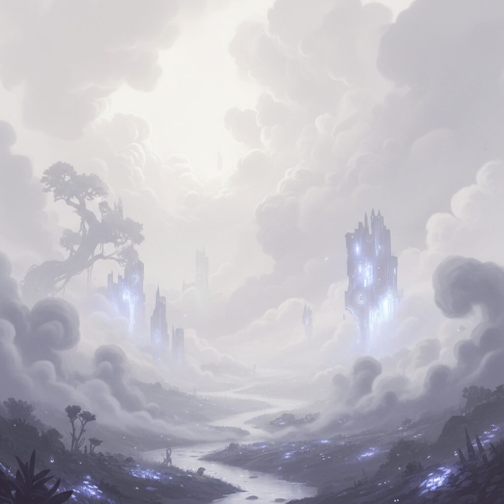 découvrez comment un brouillard surréaliste peut envelopper et dissimuler entièrement un paysage, créant une atmosphère mystérieuse et fascinante.