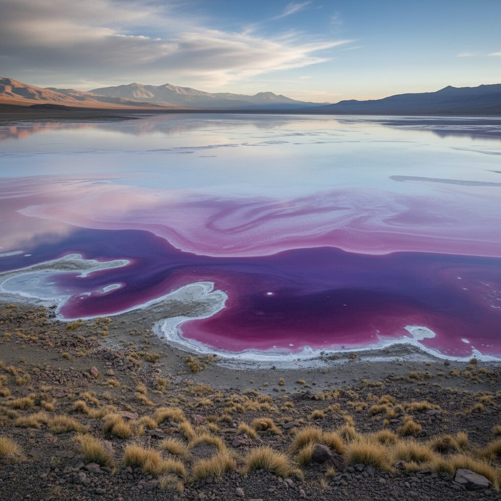 découvrez les phénomènes naturels qui expliquent pourquoi un lac salé peut changer de couleur sans raison apparente, entre variations chimiques, climatiques et biologiques.