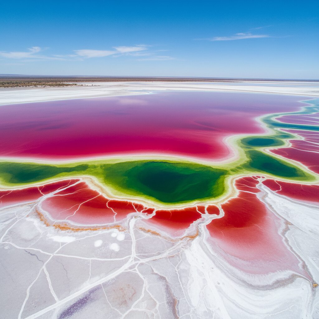 découvrez pourquoi un lac salé peut changer de couleur sans raison apparente, les facteurs naturels qui expliquent ce phénomène étonnant et les merveilles de la nature derrière ces transformations mystérieuses.