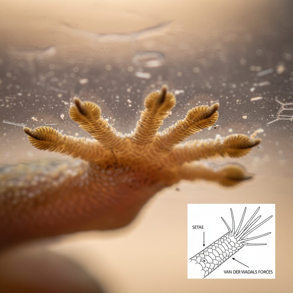 découvrez les secrets fascinants du gecko et comprenez comment il peut marcher sur les plafonds sans tomber grâce à ses pattes uniques.