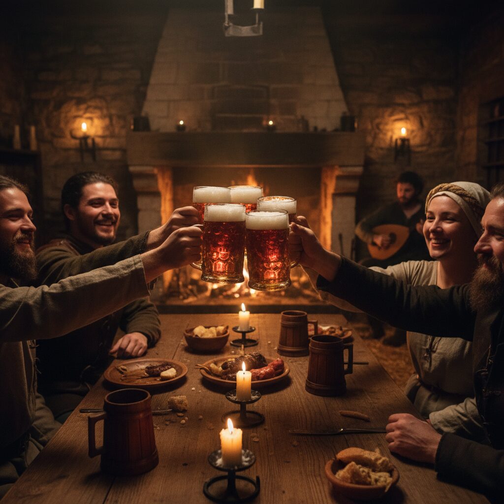 découvrez l'origine et la signification de la coutume de dire « santé » lors d'un toast en trinquant, une tradition chargée d'histoire et de convivialité.