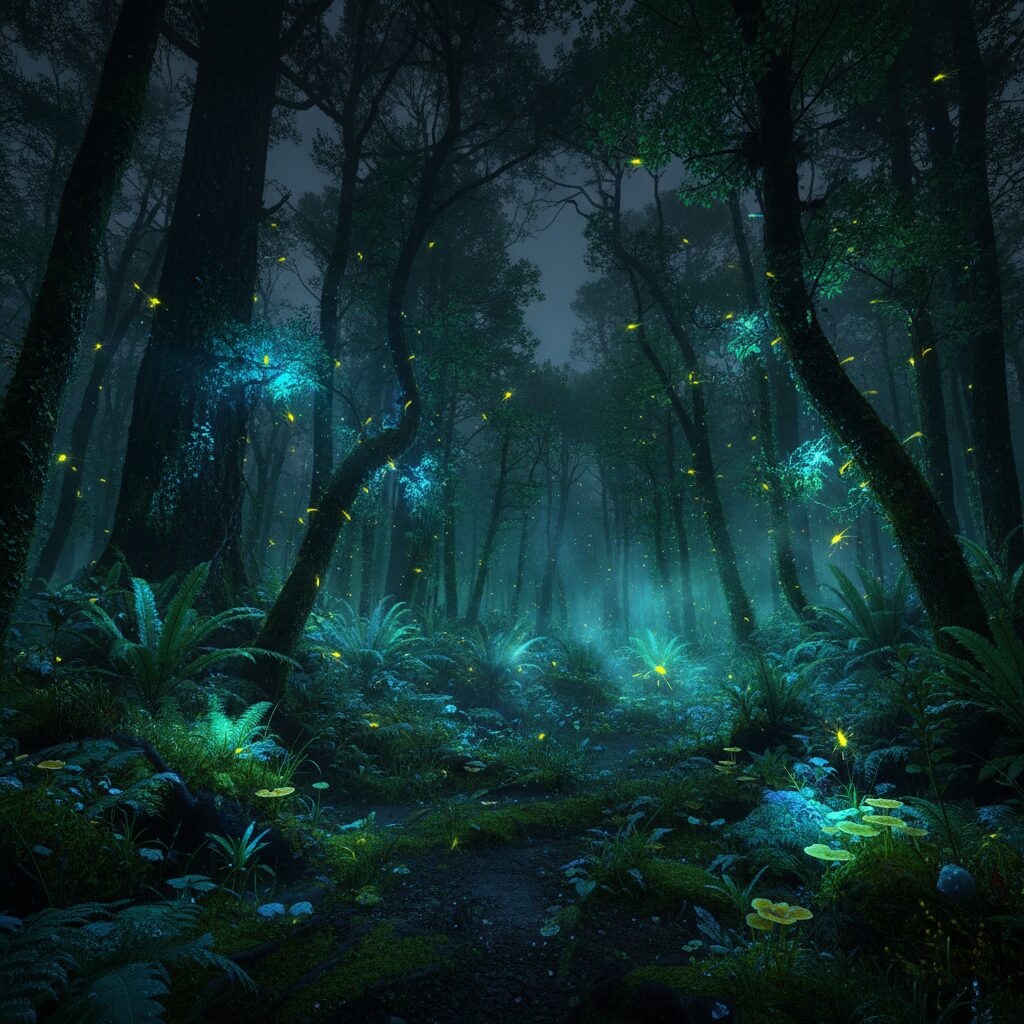 découvrez la forêt bioluminescente de nouvelle-zélande, un lieu magique où la nature s'illumine la nuit, offrant une expérience unique et mystérieuse à explorer.