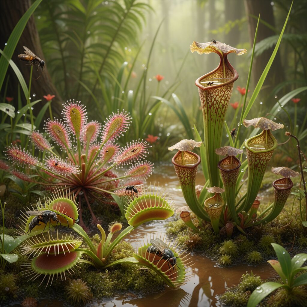 découvrez le fascinant monde des fleurs carnivores et apprenez comment ces plantes extraordinaires attirent et piègent leurs proies pour survivre.