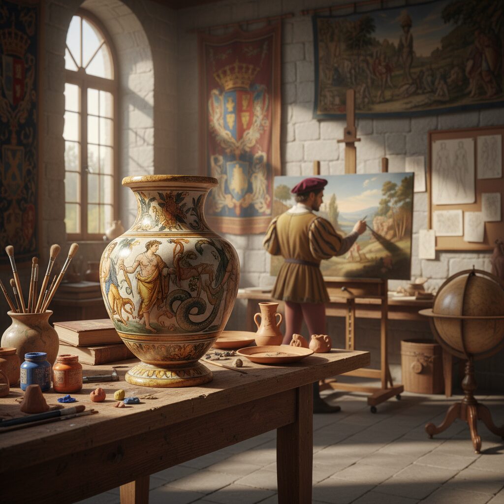 découvrez l'histoire fascinante et les mystères entourant la malédiction du vase d'urbino, une pièce italienne emblématique datant de 1200 à 1900.