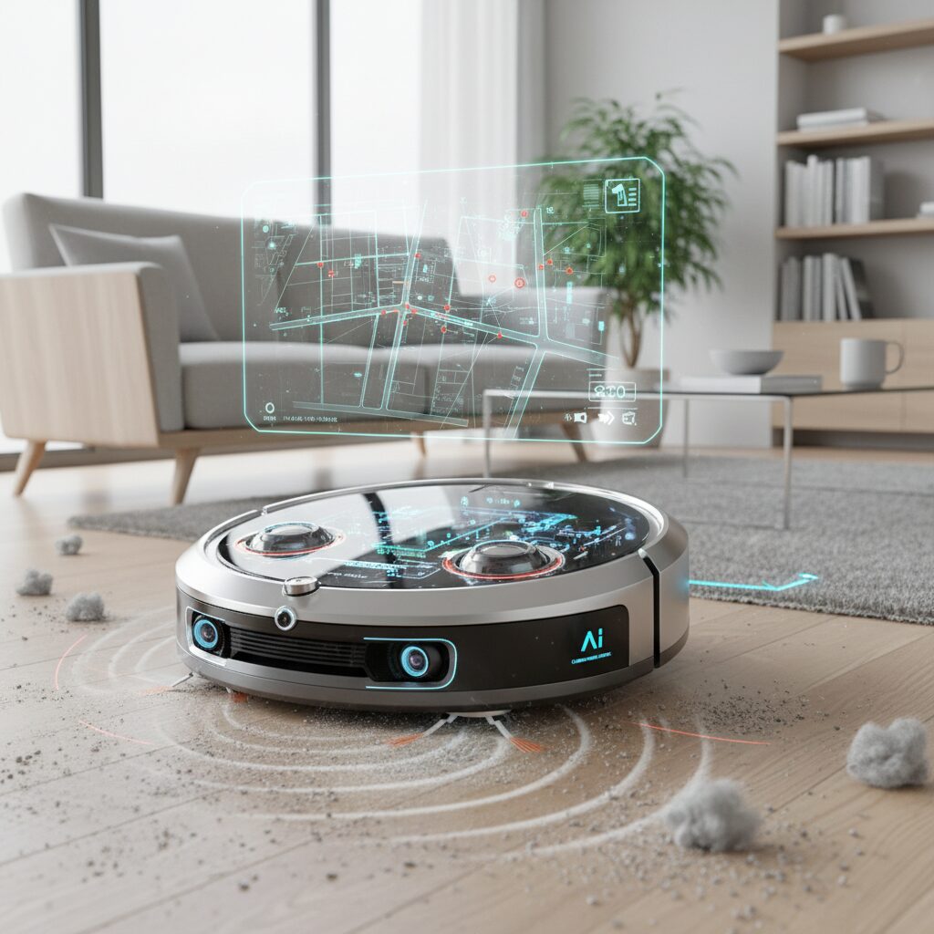 découvrez les aspirateurs robots malins qui jouent à cache-cache avec la saleté pour un nettoyage efficace et discrèt.