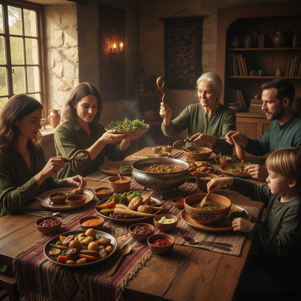 découvrez les habitudes insolites qui ont façonné le rituel du repas familial, une plongée fascinante dans les traditions et coutumes qui unissent les générations autour de la table.