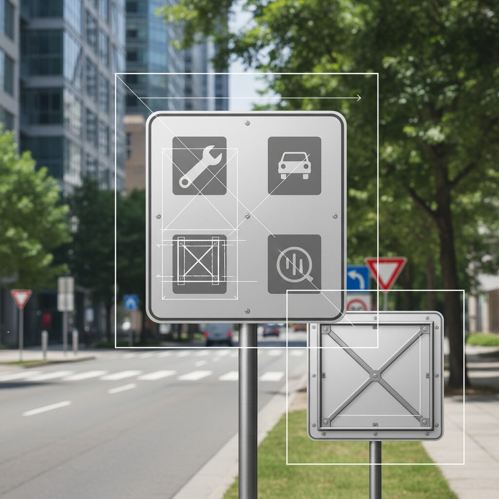 découvrez les raisons étonnantes derrière la forme carrée des panneaux de signalisation, un choix alliant visibilité, clarté et sécurité routière.