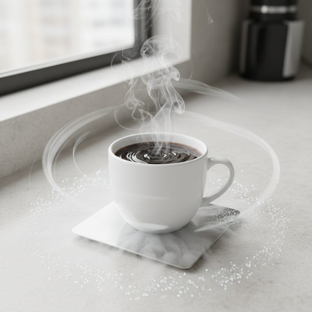 découvrez nos tasses chauffantes innovantes qui gardent votre boisson chaude tout en refroidissant plus rapidement que vous ne la buvez, pour un plaisir optimal à chaque gorgée.