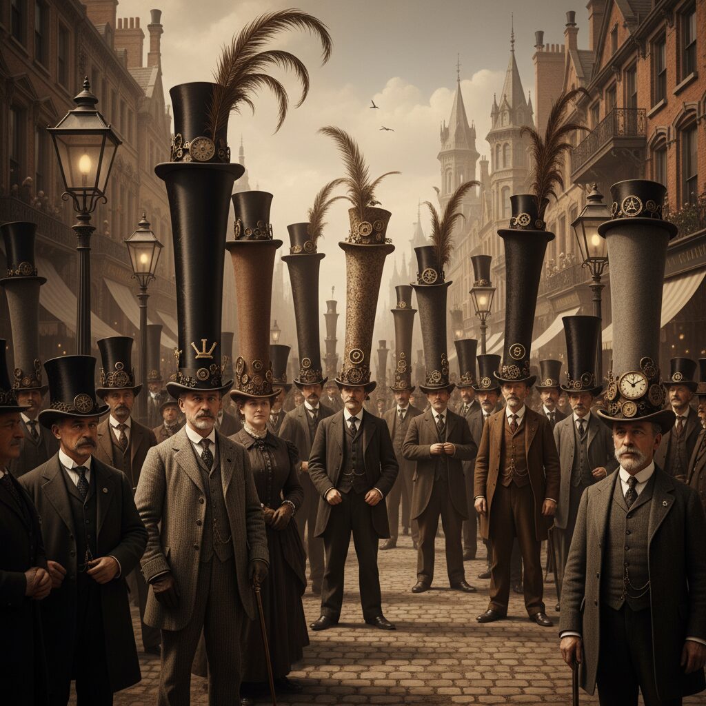 découvrez l’étrange histoire des chapeaux hauts et explorez les raisons de leur popularité folle à travers les siècles.