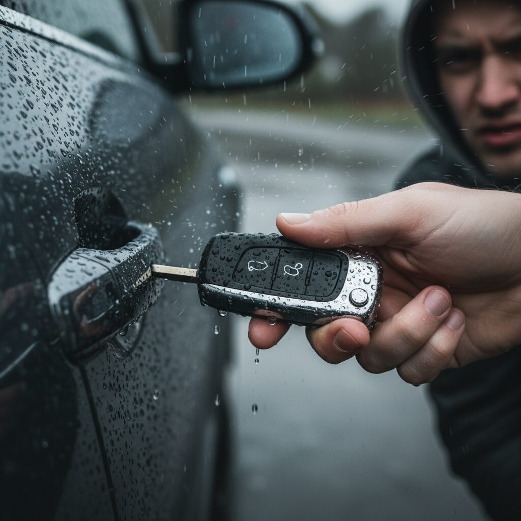 découvrez pourquoi les clés électroniques peuvent ne pas fonctionner sous la pluie et comment résoudre ce problème courant lié à l'humidité et aux interférences.