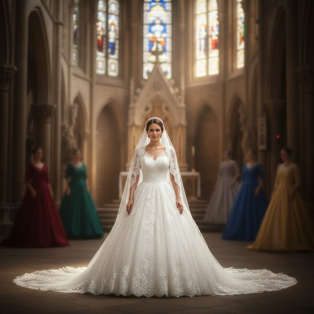 découvrez pourquoi les mariées choisissent traditionnellement de porter du blanc le jour de leur mariage, et les origines symboliques de cette couleur par rapport aux autres.