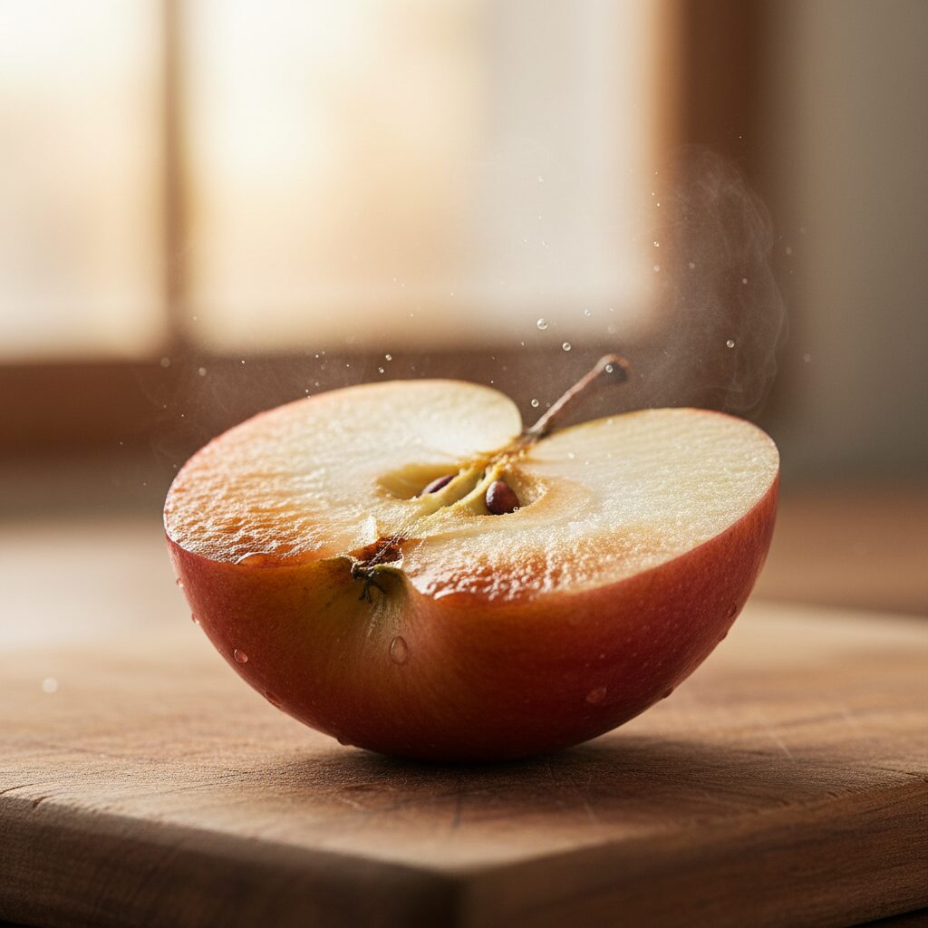 découvrez pourquoi les pommes brunissent après avoir été coupées, les réactions chimiques en jeu et comment préserver leur fraîcheur plus longtemps.