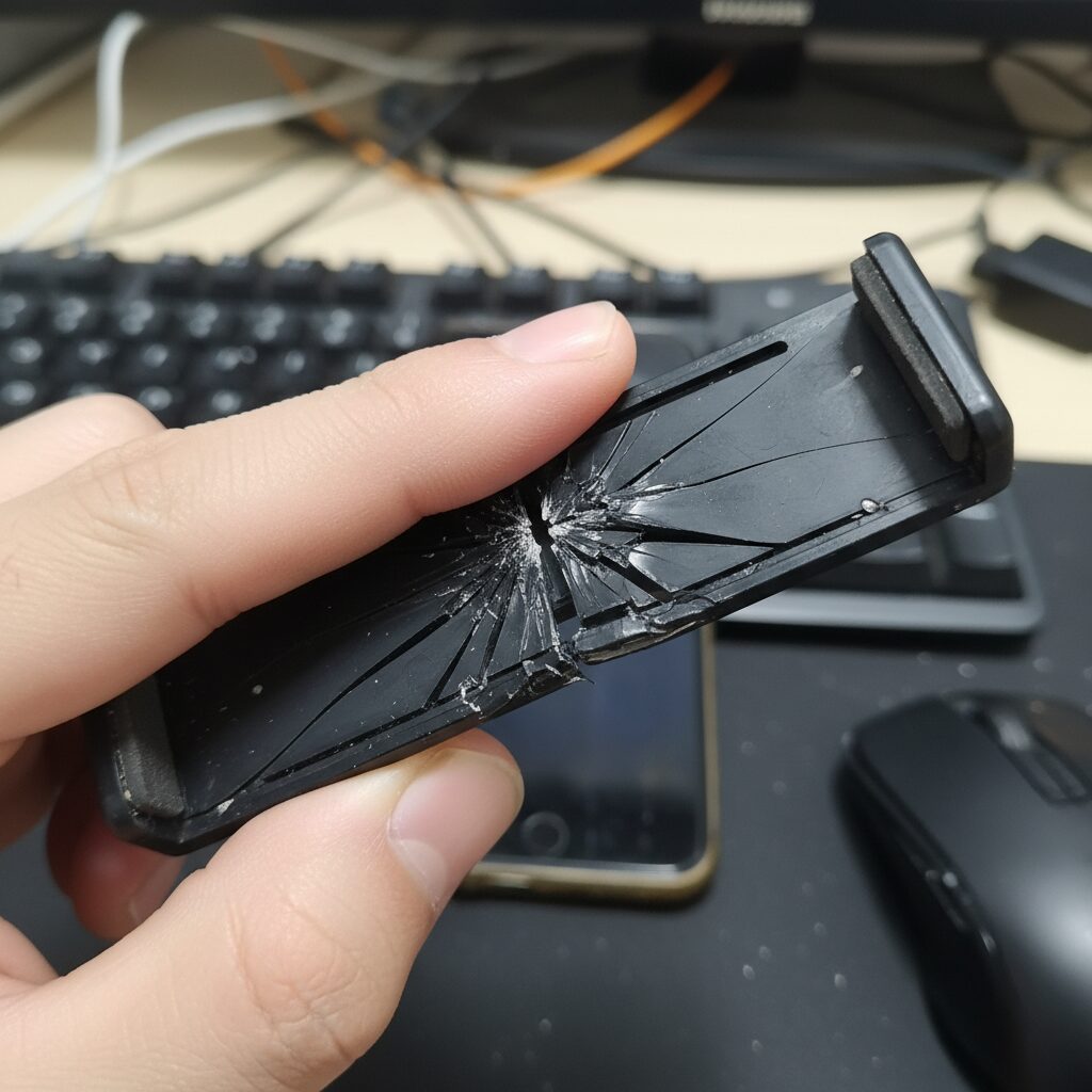 découvrez pourquoi les supports de smartphone se cassent souvent sous le simple poids d’un doigt, en explorant les matériaux, la conception et les limites de résistance.
