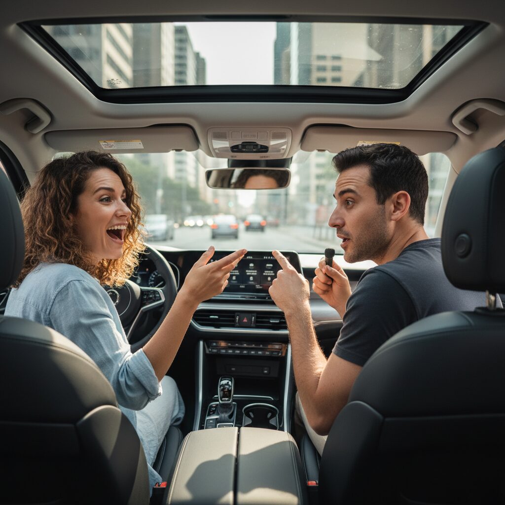 découvrez pourquoi les conversations dans la voiture prennent une tournure théâtrale, comme si un public nous écoutait, et ce que cela révèle sur nos comportements sociaux.