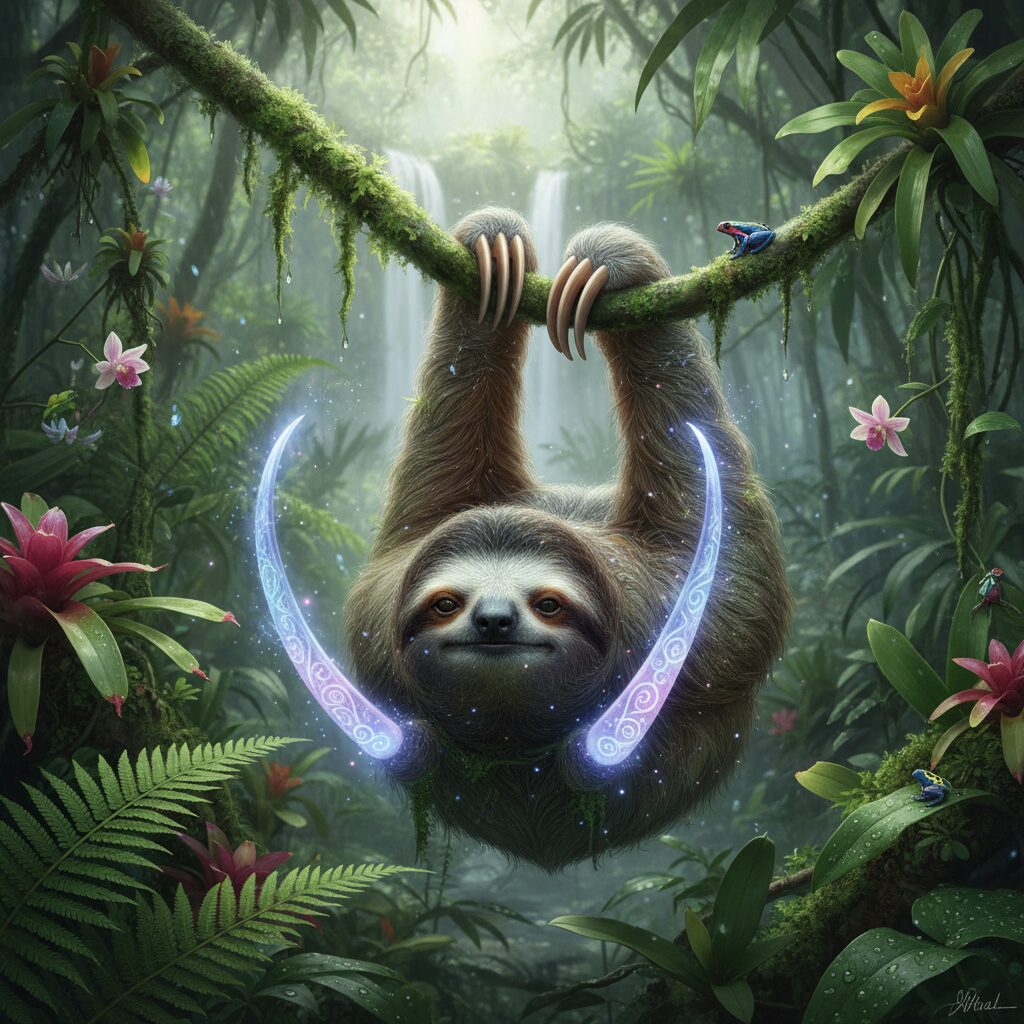 découvrez le paresseux aux griffes magiques, un animal fascinant capable de ralentir son métabolisme pour s'adapter à son environnement unique.