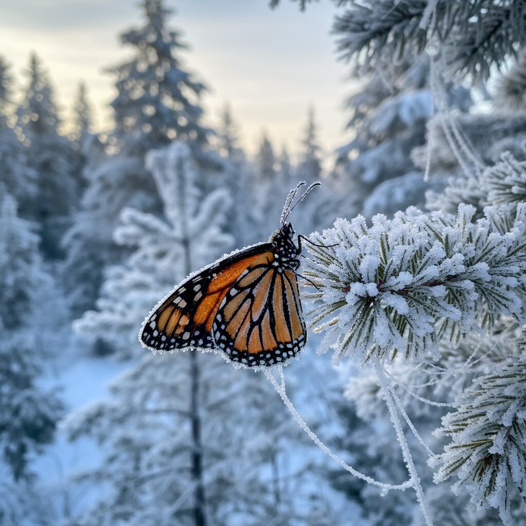 découvrez comment certains papillons étonnants parviennent à survivre à des températures extrêmes grâce à des adaptations uniques.