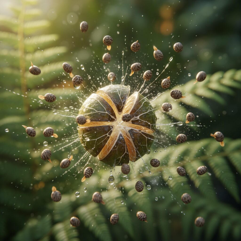 découvrez la plante étonnante qui utilise une explosion pour disperser ses graines, un mécanisme naturel fascinant et unique à explorer.