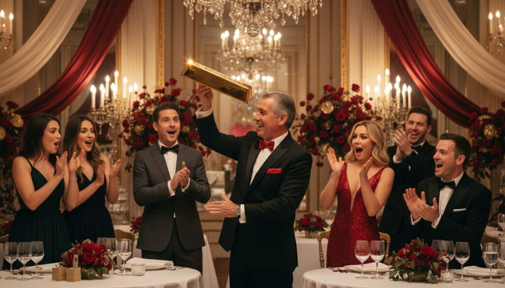 découvrez comment le sca surprend ses supporters en offrant un lingot d'or pur lors d'une soirée de gala exceptionnelle, une initiative insolite et mémorable.