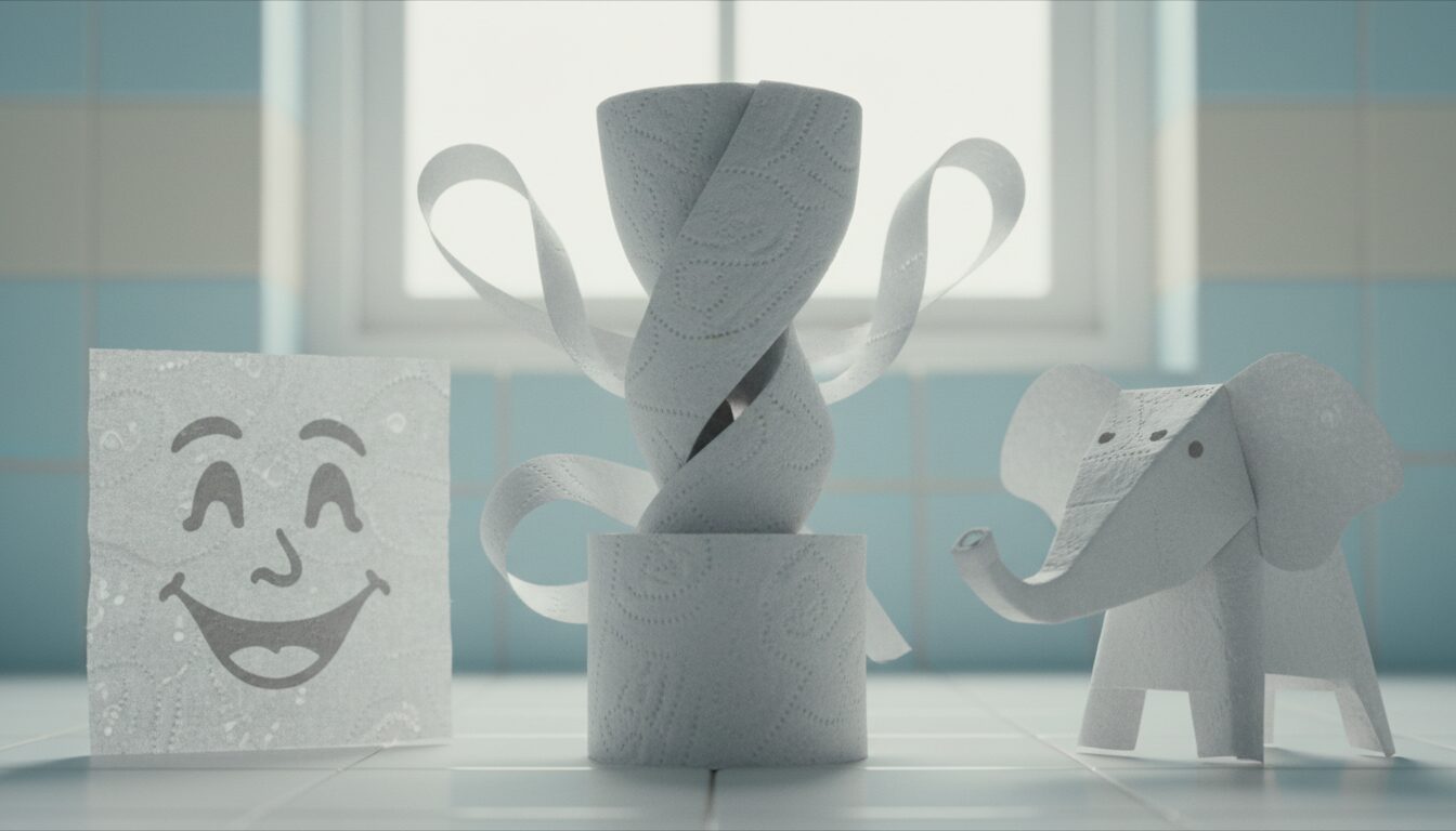 découvrez les aberrations amusantes liées au papier toilette et ses plis, une exploration drôle et surprenante de cet objet du quotidien.