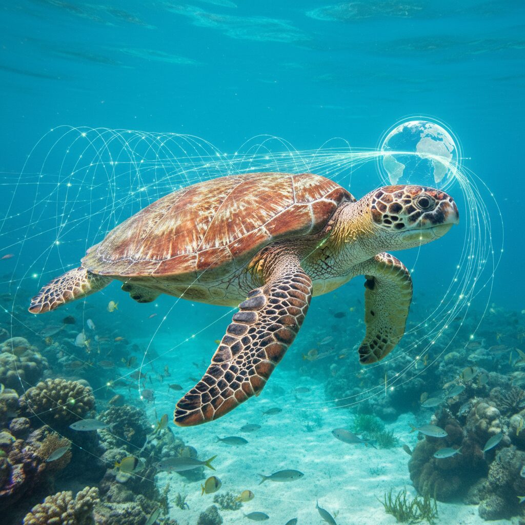 découvrez les étonnants mécanismes qui permettent à certaines tortues marines de retrouver leur plage de naissance après des années d'errance en mer.