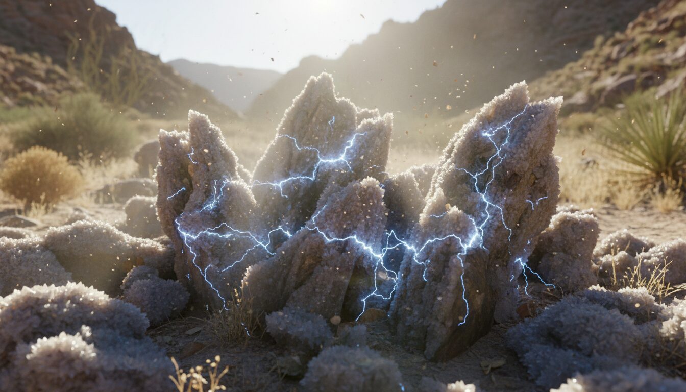 découvrez comment certaines roches peuvent accumuler de l'électricité statique en plein jour grâce à des processus naturels uniques, et les implications de ce phénomène insolite.