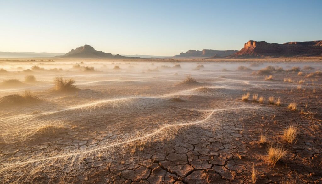 découvrez comment expliquer la formation de la brume à haute fréquence observée sur des plateaux secs, en explorant les phénomènes atmosphériques et environnementaux qui en sont responsables.