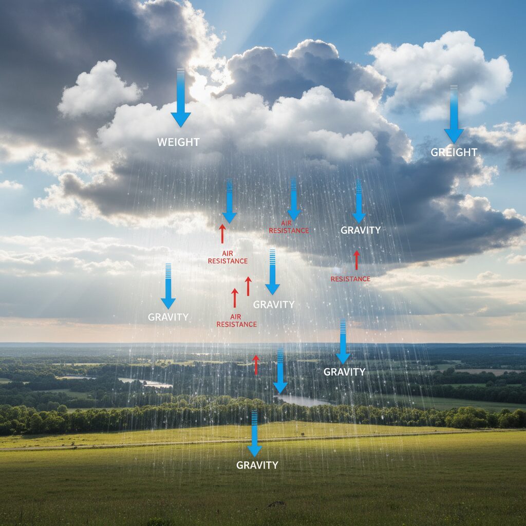 découvrez comment la gravité agit pour stopper la pluie et l'empêche de tomber indéfiniment, en maintenant l'équilibre naturel de notre planète.