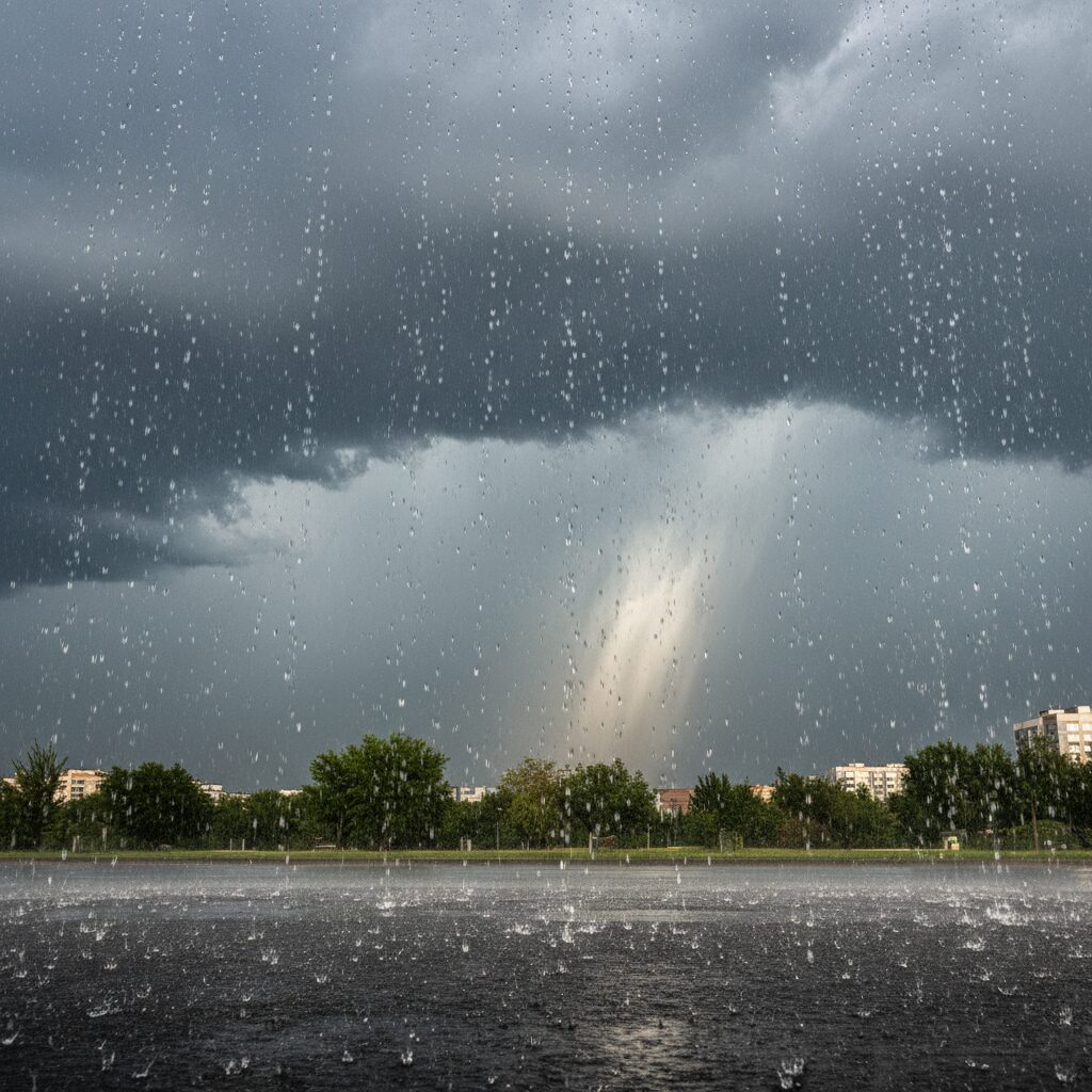 découvrez comment la force de gravité empêche la pluie de tomber sans fin, en maintenant les gouttes d'eau en mouvement vers la surface de la terre.