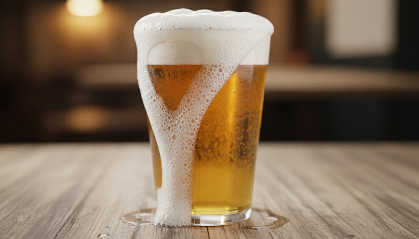 découvrez les mécanismes scientifiques derrière la formation de la mousse sur une bière fraîchement servie et ce qui influence sa texture et sa durée.